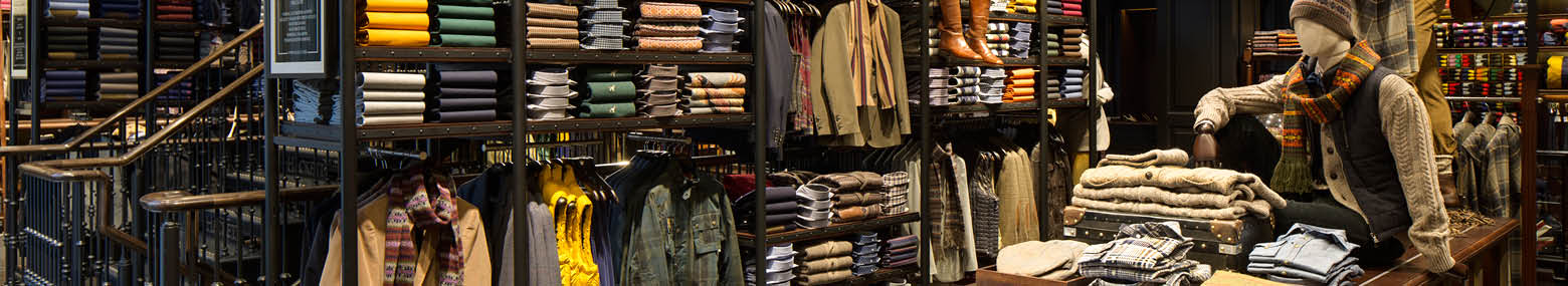 Hackett store fit out London UK